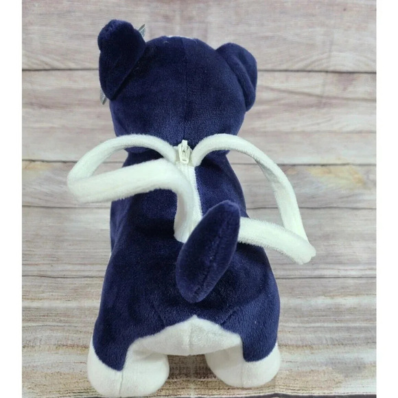 Gymboree Girl's Plush Frenchie French Bulldog Dog Purse Stuffed Animal 8" - Picture 3 of 3